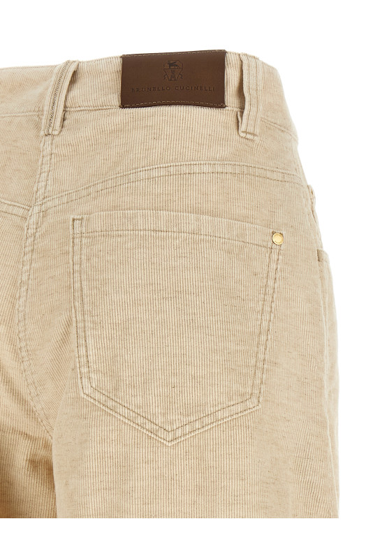 Beige 'Wide' pants Beige