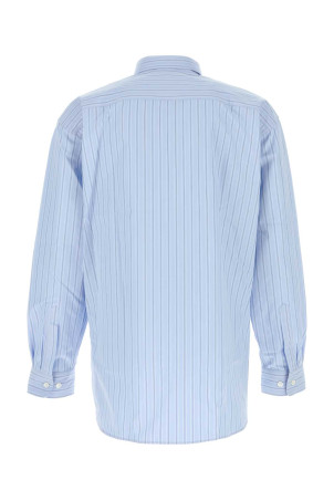 Embroidered poplin Croom shirt Powdery DRIES VAN NOTEN (2610207323021)