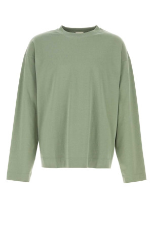 Green cotton Hegland t-sh DRIES VAN NOTEN (2610211123603)