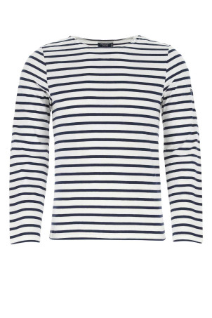 Embroidered cotton Minquiers Modern t-shirt SAINT JAMES (9858)