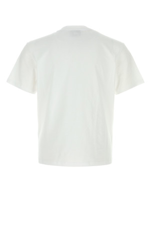 White cotton t-shirt White AMI (BFUTS035724)