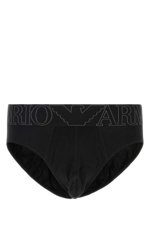 Black stretch cotton brief EMPORIO ARMANI (EM000229AF14978)