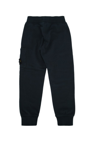 Спортивні штани чорного кольору STONE ISLAND KIDS (L1S166200003S0040) STONE ISLAND JUNIOR