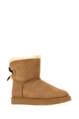 Camel suede Mini Bailey Bow ankle boots UGG (1016501)