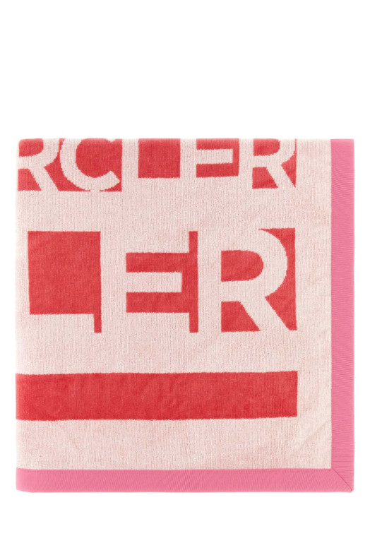 Printed terry beach towel Lilac MONCLER (3D000010U203)