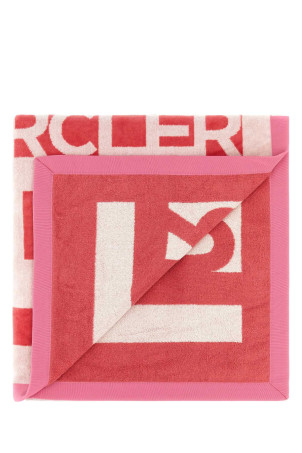 Пляжний рушник з махрової тканини з принтом «Lilac MONCLER» (3D000010U203)