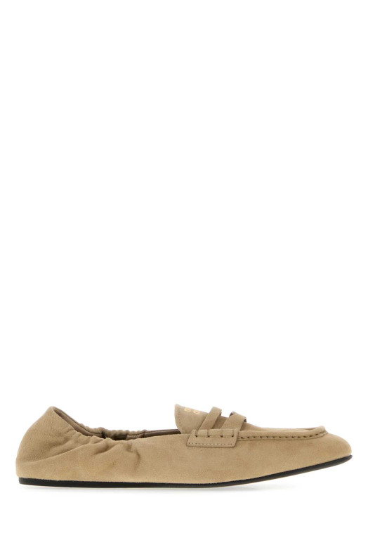 Sand suede loafers MIU MIU (5D341EFD005008)