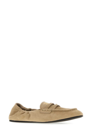 Лофери з пісочної замші MIU MIU (5D341EFD005008)