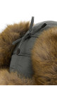 Dark grey nylon hat MIU MIU (5HC5612ZSE)