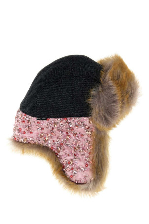 Two-tone wool hat MIU MIU (5HC5612ZSG)