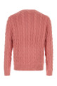 Темно-розовый хлопковый свитер POLO RALPH LAUREN (710775885)