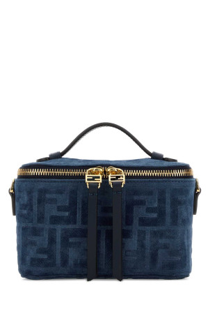 Blue velvet Fendi Vanity handbag FENDI (8BS108AVR6)