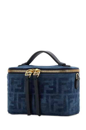 Blue velvet Fendi Vanity handbag FENDI (8BS108AVR6)