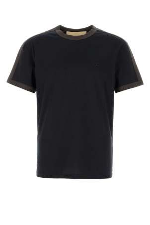 Midnight blue cotton t-shirt VALENTINO GARAVANI (9V0MG10VBR6)