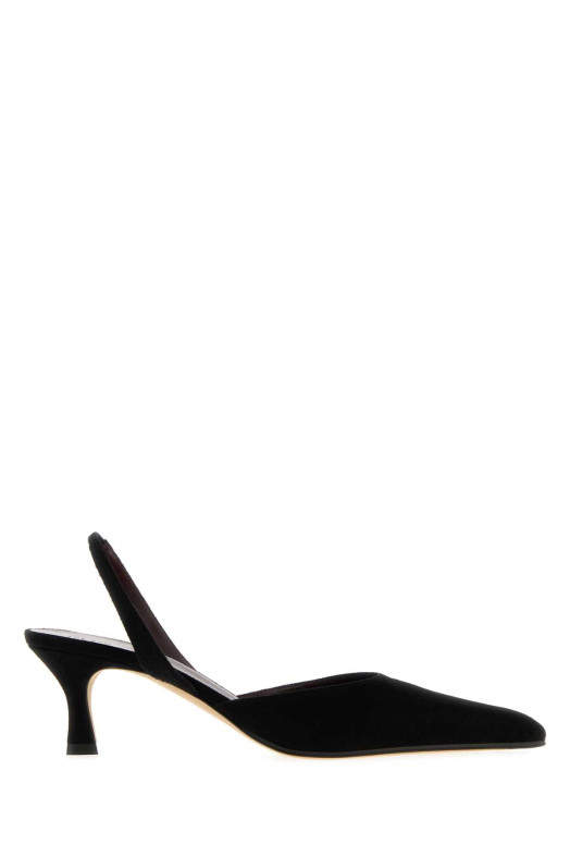Black suede Inez pumps Black THE ROW (F000502L303)