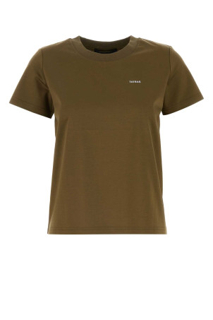 Khaki cotton t-shirt TATRAS (LTAT24S8610M)