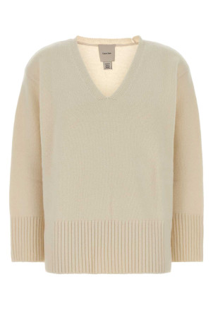 Cream wool sweater CALVIN KLEIN COLLECTION (LV044H325G)