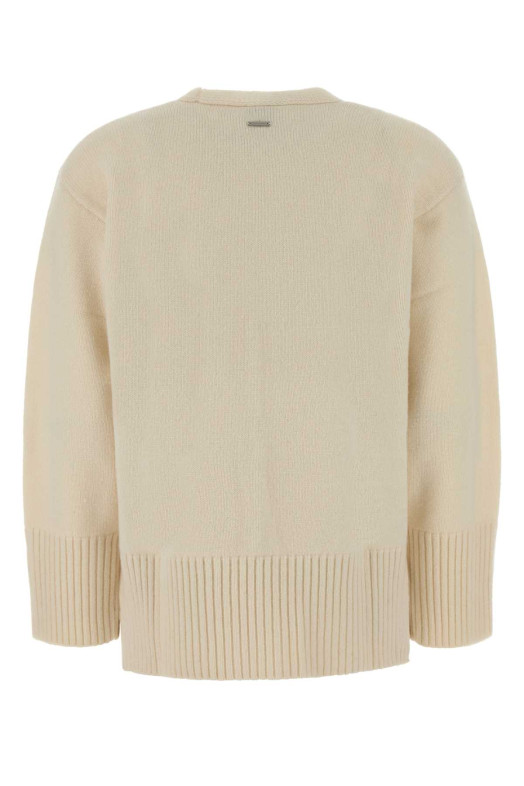 Cream wool sweater CALVIN KLEIN COLLECTION (LV044H325G)