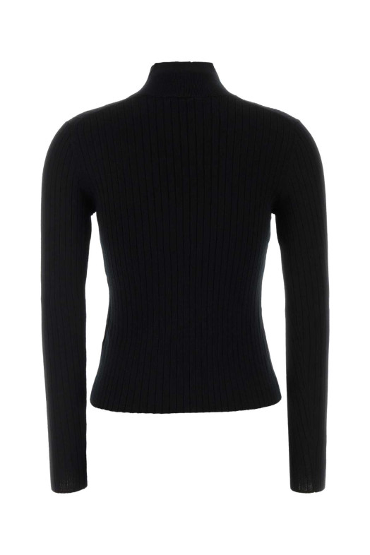 Black wool sweater CALVIN KLEIN COLLECTION (LV044H352G)