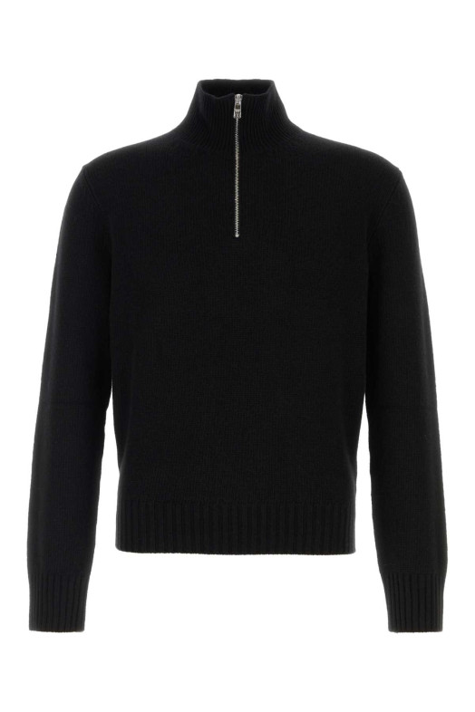 Черный свитер из смешанной шерсти, черный, PRADA (UMR701SOOO60AQ)
