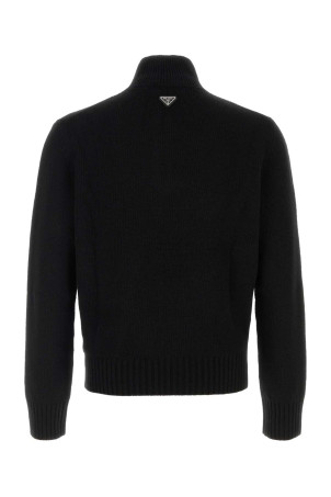 Black wool blend sweater Black PRADA (UMR701SOOO60AQ)