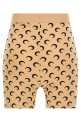 'Recycled moon' biker shorts Beige