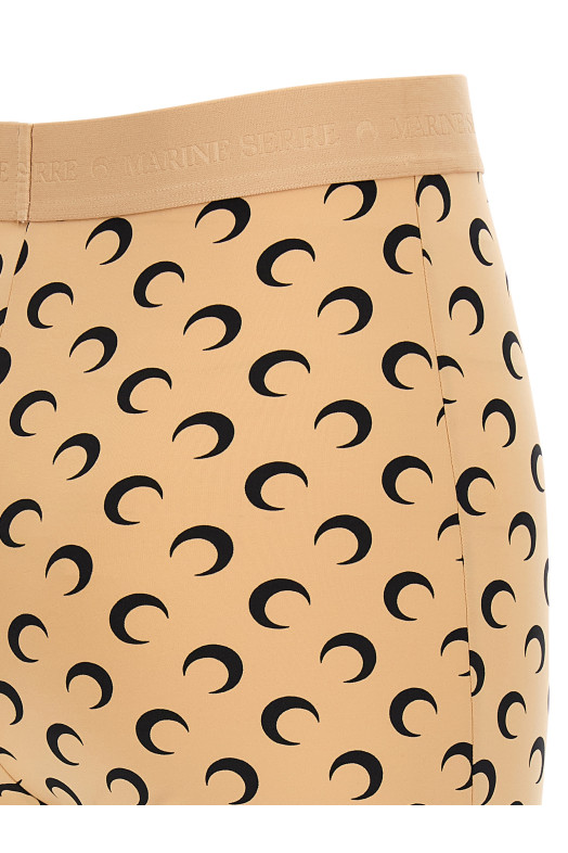 'Recycled moon' biker shorts Beige