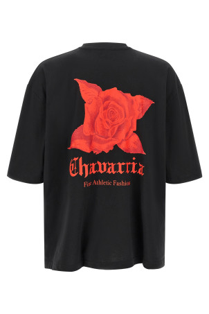 Willy Chavarria x Adidas 'Rose' t-shirt Black