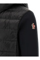 Black padded hoodie Black