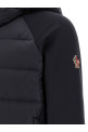 Blue padded hoodie Blue