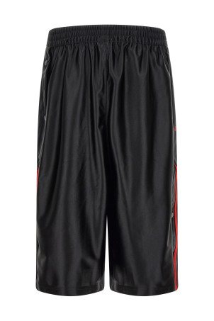 Willy Chavarria x Adidas 'Dazzle' bermuda shorts Black