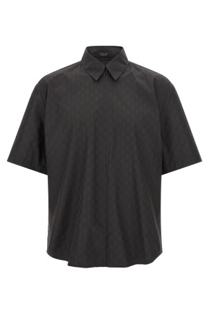 GG zip shirt Gray