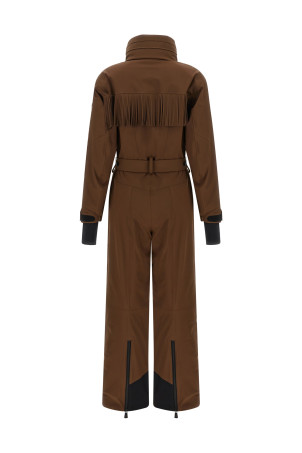 Коричневий лижний костюм з бахромою Коричневий MONCLER GRENOBLE L20982G00006597S5278