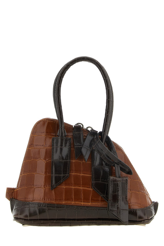 “Sant Ambroeus” Mini Handbag “SUPERATTICO 10” Brown