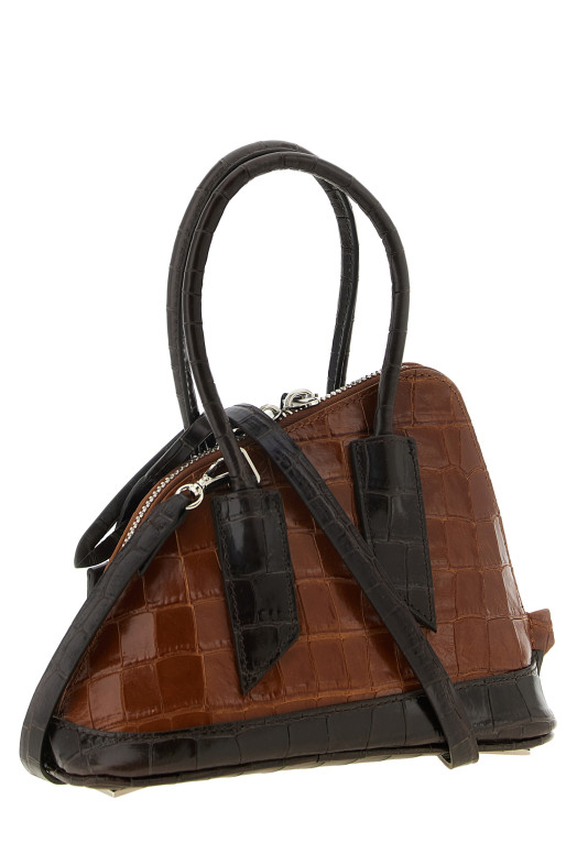 “Sant Ambroeus” Mini Handbag “SUPERATTICO 10” Brown