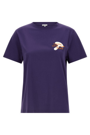 T-shirt LOEWE x Cosima Von Bonin Purple