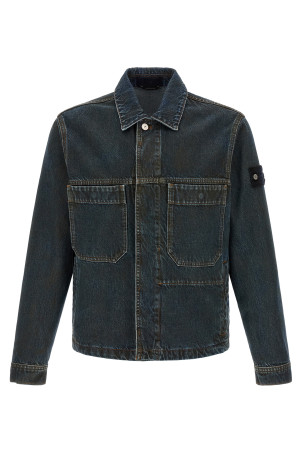 '4100006' denim capsule jacket Blue