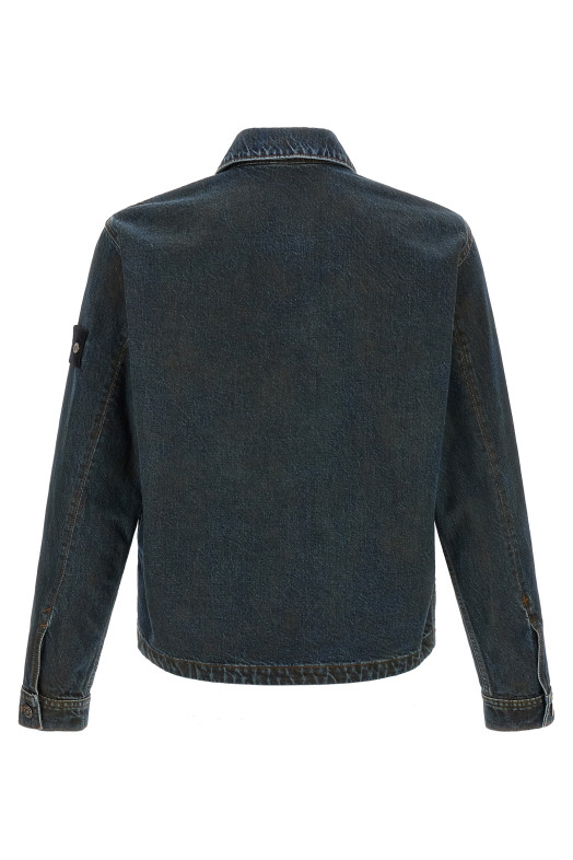 '4100006' denim capsule jacket Blue
