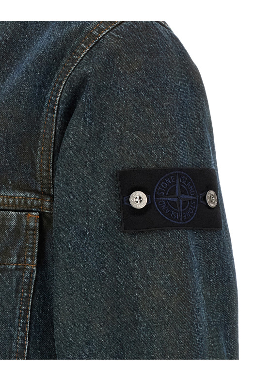 '4100006' denim capsule jacket Blue