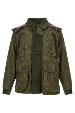 Barbour x Norbit wool jacket Green