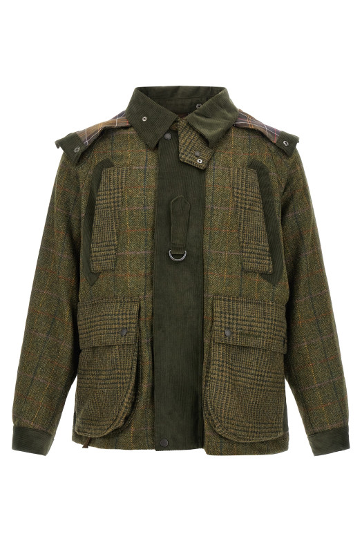Barbour x Norbit wool jacket Green