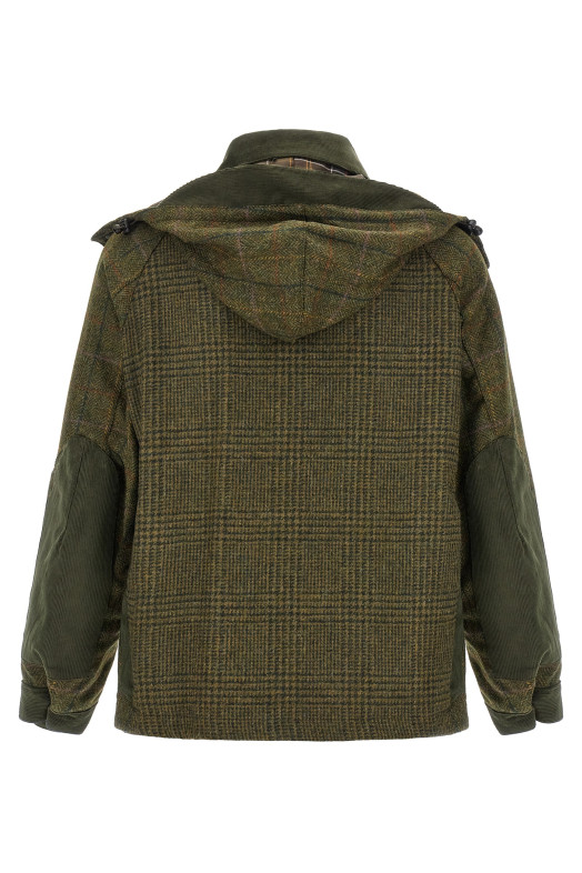 Barbour x Norbit wool jacket Green