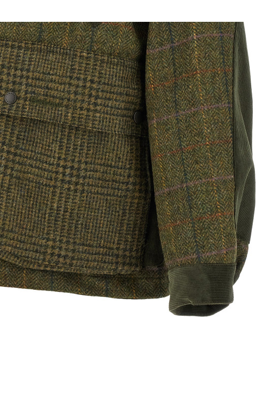 Barbour x Norbit wool jacket Green