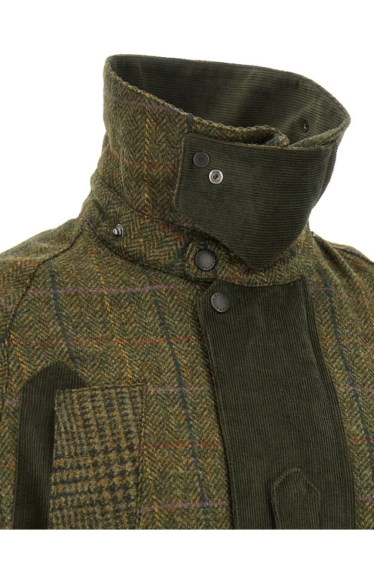 Barbour x Norbit wool jacket Green