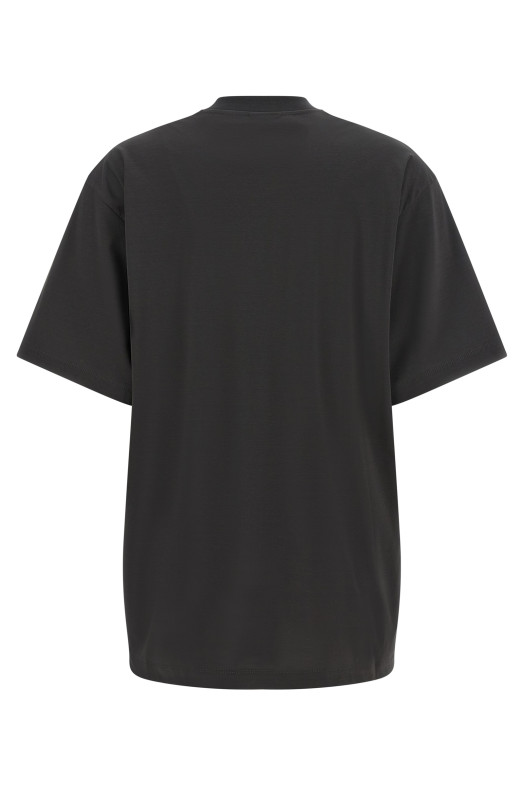 Glitter logo t-shirt Gray