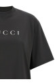Glitter logo t-shirt Gray