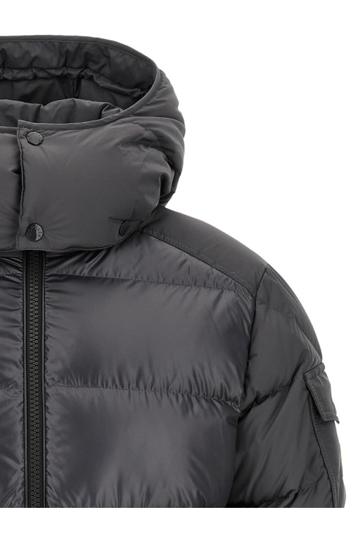 Пуховик «Moncler Maya», серый L20911A00138597YX921