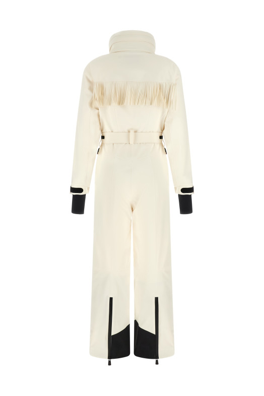 White fringed ski suit White