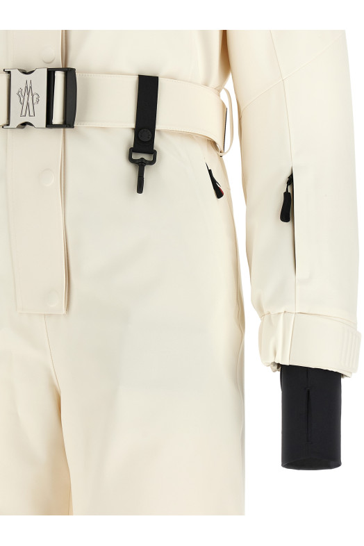 White fringed ski suit White