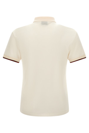 White 'Web' polo shirt White